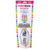 Watchitude: Scented Hair Brush - Watercolor Hearts - Kids Berry Scented Stylish Brush, Wet Or Dry Hair, Durable Bristles, Soft Touch Rubberized Finish