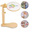 Adjustable Embroidery Stand, Guofa Embroidery Hoop Stand Rotated Cross Stitch Stand, Hands Free Embroidery Hoop Holder for DIY Craft, Sewing Needlepoint Frame Stand