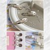 Y2K Star Pendant Hair Clips Kawaii Hair Clips Non Slip Metal Snap Hair Clips Y2K Hair Accessories Snap Hair Barrettes Emo Hair Clips for Women 18 PCS