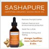SASHAPURE Deeply Therapeutic Hair Scalp & Skin Elixir, Organic Hair Serum with Sacha Inchi Oil - Strengthen, Shine, Protection, 1.7 fl.oz.