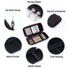 iDream365 Upgraded Hard Pencil Case Box for Adluts,Durable Pen Carrying Case with Zipper-Black