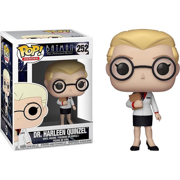 Funko Pop Heroes: Batman - Doctor Harleen Quinzel Collectible Figure, Multicolor
