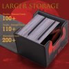 ULTRGEE Deck Box for MTG Cards - 2 Dividers, Card Storage Box Holds 110+ Single Sleeved Cards, Deck Boxes Compatible with TCG/OCG/YGO/PTCG (Bloodmoon Drake)