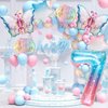Butterfly Balloons for 7th Birthday Decorations for Girls, Butterfly Foil Balloon for Butterfly Theme Birthday Party Decorations Supplies