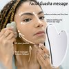 Ikacvb Gua Sha Facial Tools, Beauty Guasha Tool for Face, Terahertz Gua Sha, Stainless Steel Face Massager Tool for Women, Body Gua Sha Tool