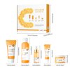 Vitamin C Skincare Gift Set for Teenage Girls,Vitamin C Skin Care Set, 5-In-1 Skin Cleaning & Care Travel Size Kit With Cleanser, Toner, Face Serum,Eye Cream,Face Cream Face Skin Care Kit (Vitamin C)