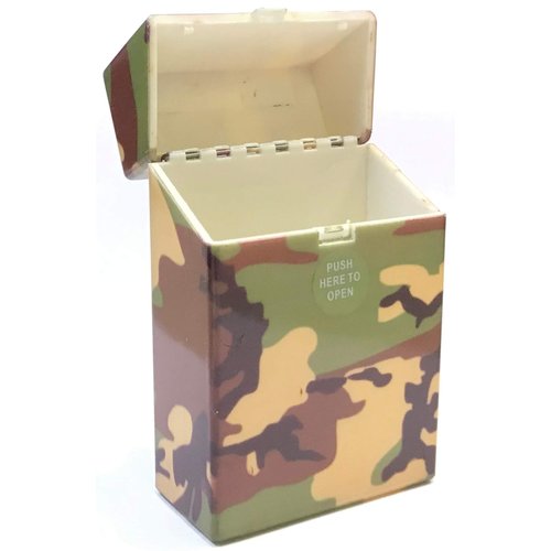 4 Eclipse Camo Design Cigarette case. Holds kings. Holds 20 cigarettes