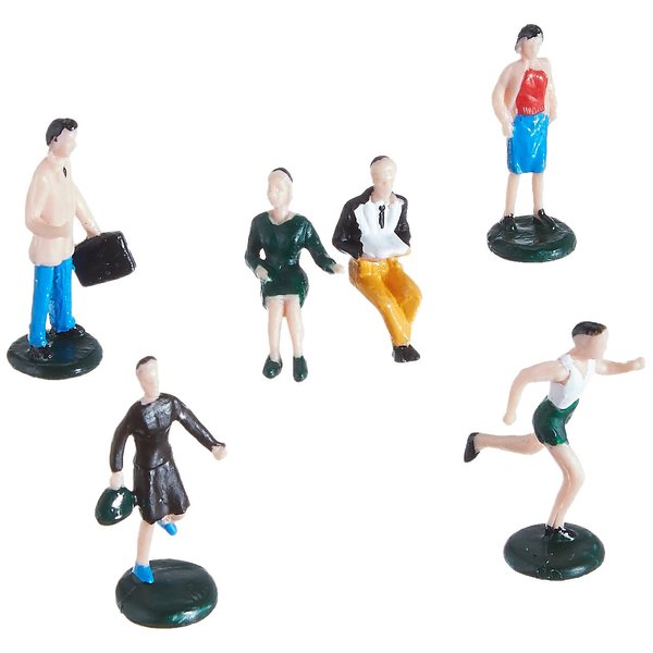 Bachmann Trains - FIGURES - PEOPLE AT LEISURE - HO Scale