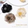 Fashey Hair Tie Flower Hair Scrunchies Rhinestone Ponytail Holder Elastic Hair Bands Hair Accessories for Women and Girls(Pack of 3)