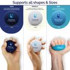 Mind & Body Stress Balls For Adults - Tri-Density Hand Therapy Exercise Squeeze Balls - Grip Strengthening For Hand Therapy - Anxiety And Stress Relief - Physical Therapy Support Fidget with Gel Core
