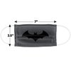 Popfunk Batman Hush Logo 1-Ply Reusable Face Mask Covering - Unisex