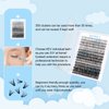300 Pcs Lash Clusters Individual Lashes 20D+40D+50D Cluster Lashes D Curl 10-18 Mix Length Eyelash Clusters DIY Lash Extension at Home Easy to Apply Natural Volume Look(20D+40D+50D, D-10-18mix)