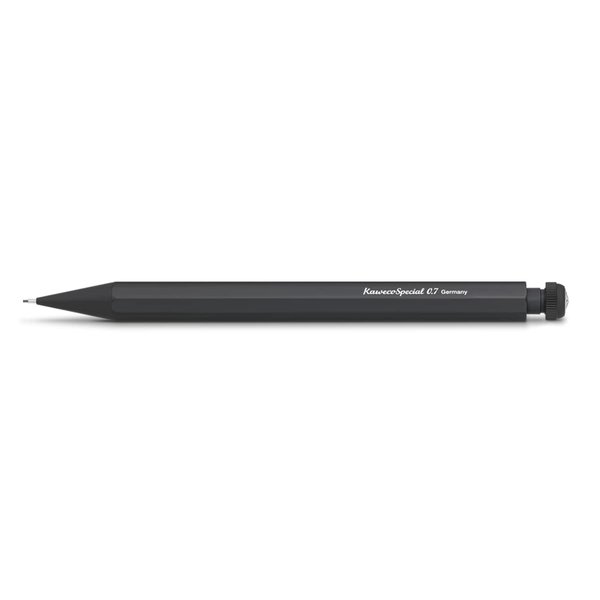 KAWECO PS-07 Mechanical Pencil, Special Black, 0.03 inches (0.7 mm), Genuine Import