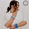 TELETIES - Small Scrunchie - 100% Natural Silk Hair Scrunchie - Soft & Gentle on Hair - Prevents Breakage & Damage - Safe for Sleep - Ideal for Thin-Medium Hair - For All Hair Textures - Blue My Mind
