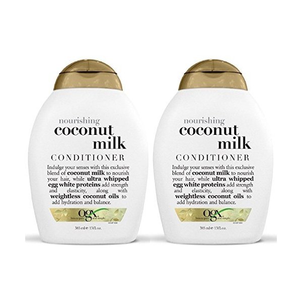Organix Conditioner Coconut Milk 385 ml Nourishing (Pack of 2) by Organix