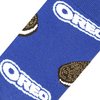Crazy Socks for Men,Oreo Cookies Logo, Crew Socks, Novelty Snack Theme Silly Fun