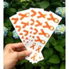 40 Orange Ribbon Temporary Tattoos: Multiple Sclerosis, Lupus, Leukemia Awareness Tattoo