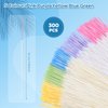 Disposable Earrings Hole Cleaner Floss Ear Piercing Cleaner Piercing Aftercare Piercing Cleaning Line for Girls Women Men Earrings Hole Care Odor Removal (300 Pieces, Multicolour)