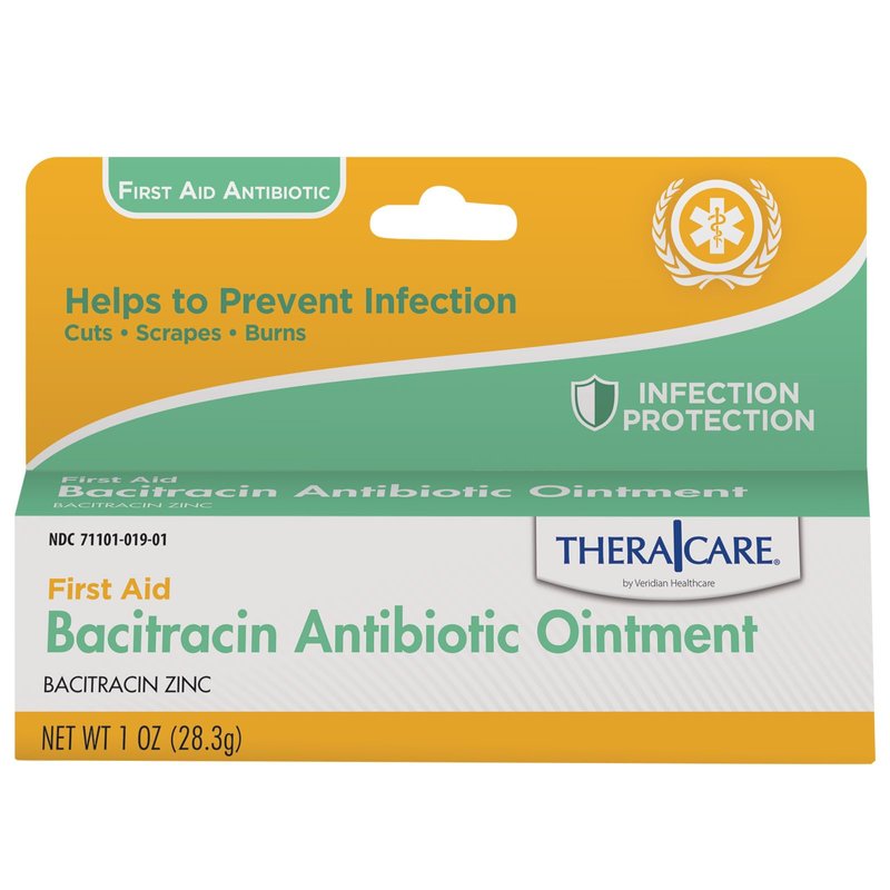 Thera|Care Bacitracin Antibiotic Ointment | First Aid | Infection ...