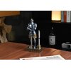 Amoysanli Knight Pen Stand Decoration Resin Pen Holder Art Craft Paperweight for Desktop Organizer Festival Gifts for Boyfriend Husband Dad Son(Blue)
