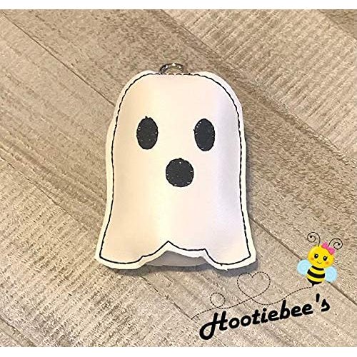 Halloween Ghost Hand Sanitizer Holder And/Or Lip Balm Holder