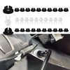 30PCS Hood Prop Rod Holder, Car Hood Support Rod, Hood Clips, Hood Car Grommet Clips, 91503-SS0-003 Car Accessories Car Engine Hood Stay Clips Suitable for Most Cars Bracket Decorative Clip