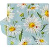 AnyDesign 80 Pack Daisy Paper Napkins Spring Summer Flower Luncheon Napkins 6.5 x 6.5 Inch Watercolor Blue Flower Disposable Dinner Hand Napkins for Seasonal Holiday Home Party Supplies