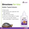 Zymox Zylafen Topical Solution for Reptiles, 1.25 oz. – Supports Healthy, Complete Shedding for Lizards, Snakes, Turtles & Frogs – Soothes Irritated Skin: Abrasions, Wounds, & Abnormal Shedding