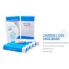 Carboxy CO2 Therapy: Face & Neck Gel Mask; All Skin Type; Pore Cleansing & Tightening Mask (5 Applications)