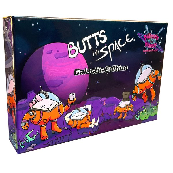 Glutes in Space Galactic Edition - Silly Gift for 2-4 Players by The Dusty Top Hat