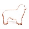 Australian Shepherd Dog Breed Cookie Cutter 4.25 X 3.7 inches - Handcrafted Copper Cookie Cutter by The Fussy Pup