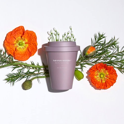 Haruharu Wonder Black Rice Hyaluronic Cream 3.2 fl. oz / 90ml | Fermented Facial Moisturizer, Facial Cream | Vegan, Cruelty Free, EWG-Green