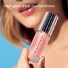 SKINN Luminous Blush Lip Oil - Support Collagen Production, Smooth Lines & Soothe Dry Cracked Lips - Hydrating Clear Lip Oils - Improve Skin's Elasticity, Texture & Glow - Vitamin C & Manuka Honey
