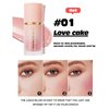 Kyannkara Liquid Blush Makeup Cream Blush For Cheeks Natural Glossy Face Cream Blush Makeup Velvet Texture Long Lasting A03