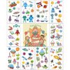 SIX VANKA (Pack of 10 Sheets) UFO ET Spacecraft Waterproof Temporary Tattoo Stickers for Kids Boys and Girls, Party Favors Decorations