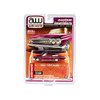1962 Impala SS Convertible Plum Purple with Yellow Stripes Custom Lowriders Limited Edition to 4800 pcs 1/64 Diecast Model Car by Autoworld CP7663