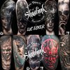 Shadink Navy Blue Tattoo Ink Professional Tattooing Inks for Color Portrait, Black & Gray Style