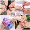 AIMEILI Hema Free Solid Gel Nail Polish 12 Colours Solid Nail Gel UV LED Soak Off White Pink Solid Cream Gel Polish Set 2