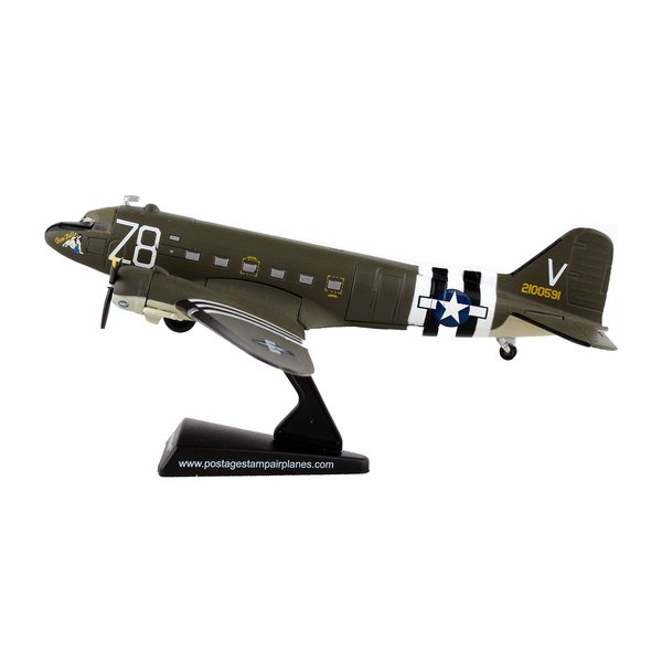 Postage Stamp C47 1/144 Tico Belle Daron, Plane