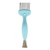Olivia Garden Brush Cleaner 2-tools-in-1, Blue