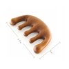 Menesia Head Scalp Comb, Scalp Massage Comb, Sandalwood Scalp Stimulator Comb, Wooden Wide Tooth Comb for Women Hair Growth