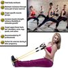 SmarterLife Resistance Bands for Working Out, Physical Therapy - Workout Bands for Women, Men - Tone Arms, Legs, Chest, Booty - 5 Exercise Bands with Handles, Ankle Straps, No-Slip Door Anchor, Bag