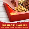 Easter Nuts Gift Basket - Basket of Cravings Gourmet Nuts Collection, Premium Mixed Nuts Gift Box, Perfect Birthday Care Package, Food Gift Baskets, 4 Sectinal.