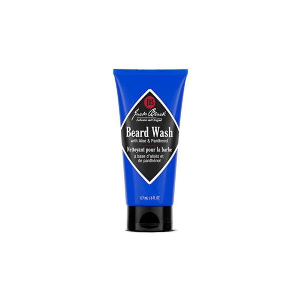 Jack Black Beard Wash, 6 Fl. Oz. – Beard Wash & Conditioner for Men, Softens Facial Hair, Removes Oil & Dirt, Beard Conditioner, Beard Products for Men, Beard Softener