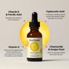 Mad Hippie Vitamin C Serum for Face with Hyaluronic Acid, Vitamin E & Ferulic Acid - Vitamin C Face Serum for Women/Men, Skin-Brightening Serum, 1.02 Fl Oz