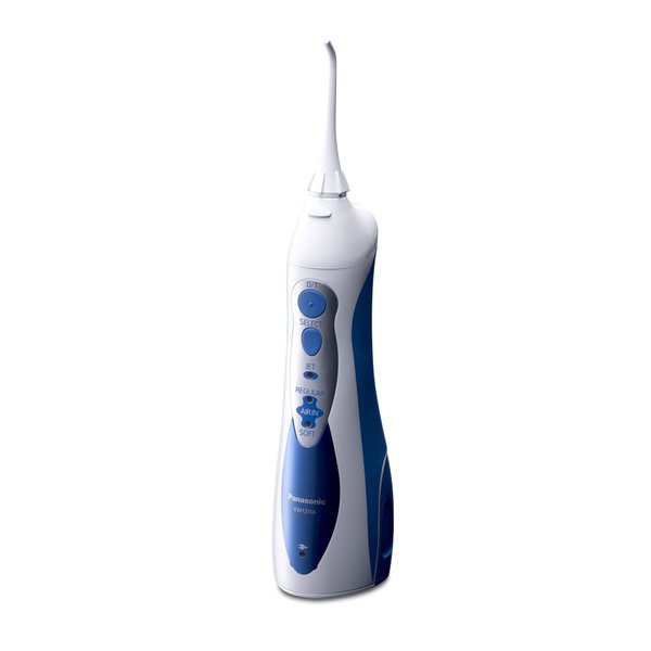 Panasonic Cordless Water Flosser, 3 Speed Pressure Settings Oral Irrigator, Washable, Rechargeable Portable For Travel And Home - EW2A