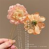 Flower Hairpin Hair Stick Hair Chopsticks Handmade Classic Hair Pins for Women Girls 1 PC-062#02