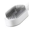 Self-Cleaning Hair Brush - 3D Air Cushion Massager, Airbag Massage Comb, Shaping Comb, Massage Brush, Anti-Static - Unisex, Suitable for All Hair Types (White)