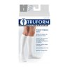 Truform Medical Compression Socks for Men and Women; 8-15 mmHg Ankle Length Low Cut, White, X-Small