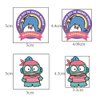 20 Sheets Sanrio Temporary Tattoos for Kids, Sanrio Birthday Party Favors, Cute Cartoon Decoration Sticker Gifts for Boys Girl Home Activity Class Prizes Carnival Christmas Rewards